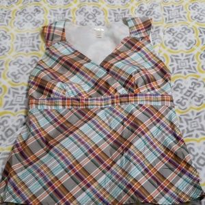 Old navy silk sleeveless blouse